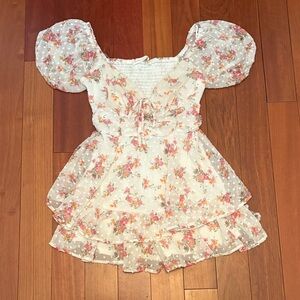 Altar'd State Floral Smocked Dress